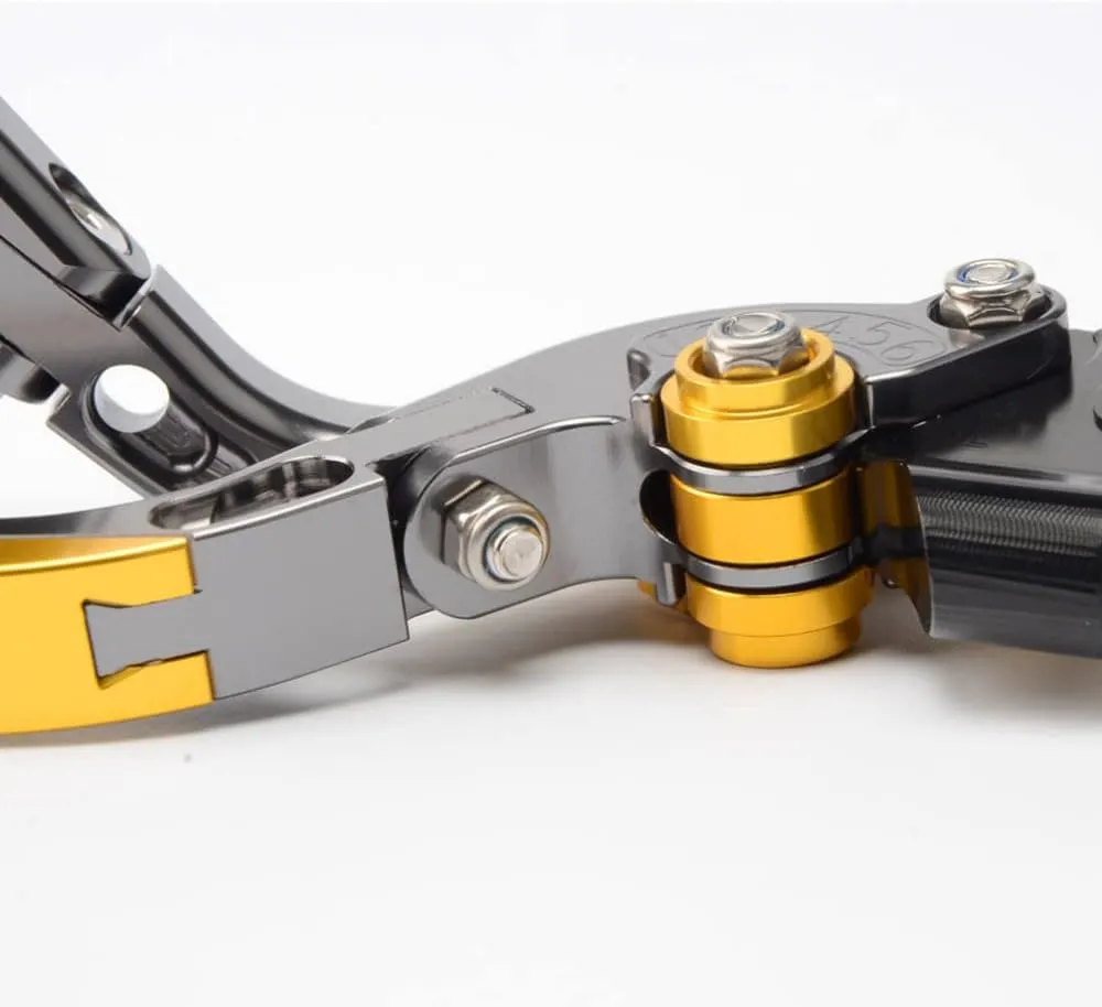 Foldable Retractable Brake Lever Clutch Lever for MV Agusta Superveloce 800 2023-2024, CNC Aluminum Alloy Made (Gray)