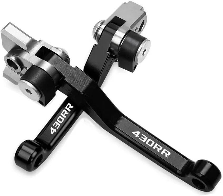 for BETA RR 430 4t 430RR 2015 2016 2017 2018 2019 2020 2021 Motocross Dirt Bike CNC Aluminum Brake Clutch Levers Foldable Lever Motorcycle Pivot Lever Motorcycle Hand Levers(Black)