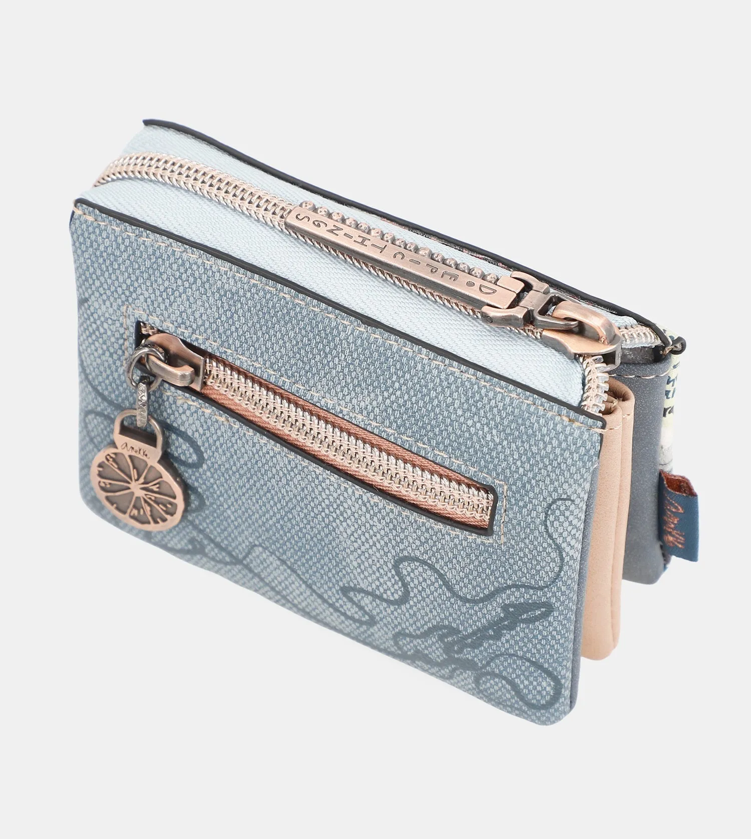 Fun & Music Triple Compartment coin purse