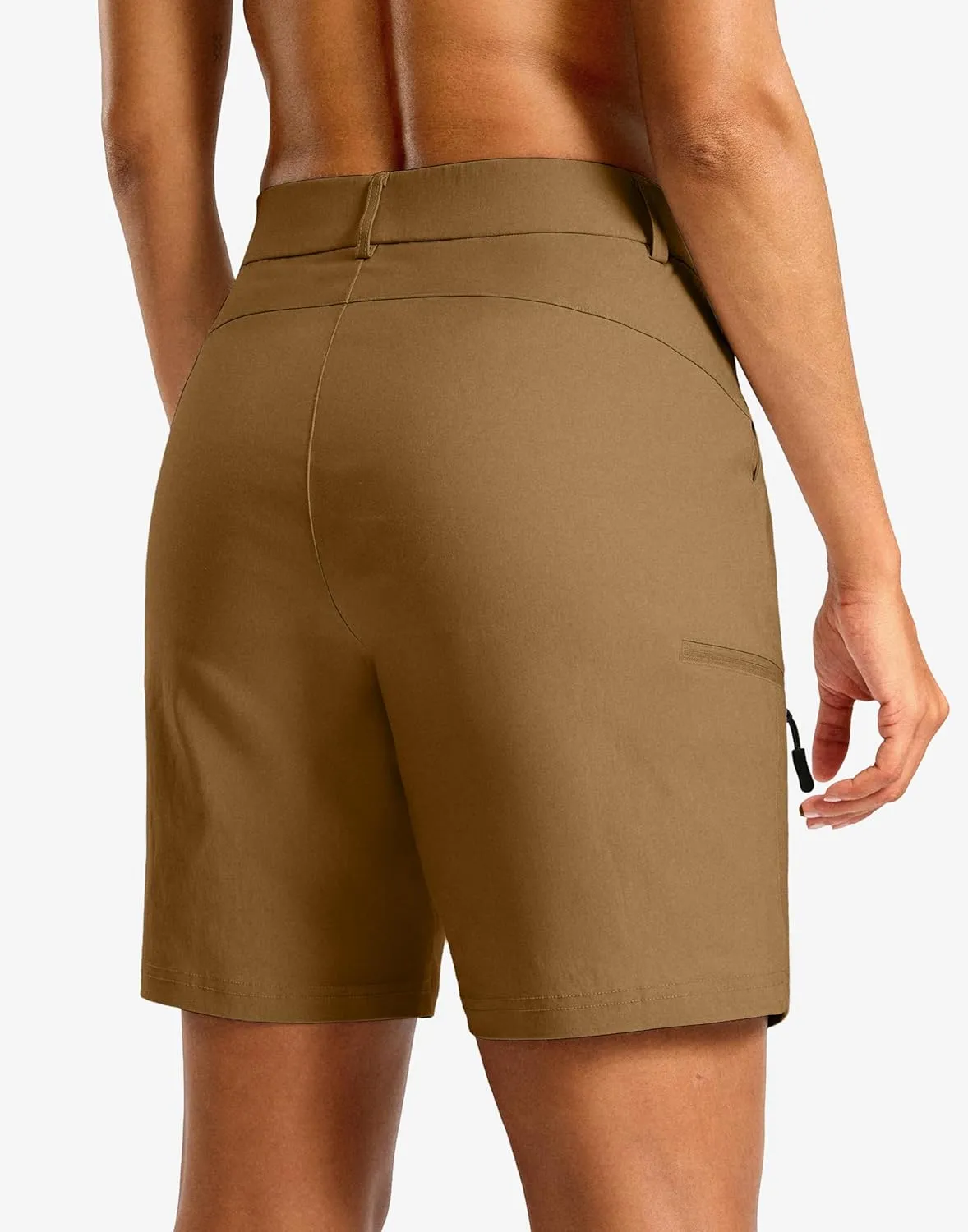 G Gradual Women's 7" Hiking Cargo Shorts Quick Dry Lightweight Golf Outdoor Work Summer Travel Shorts with Pockets