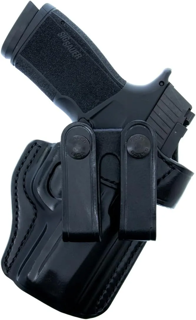 Galco Hawkeye IWB Holster Compatible with Sig Sauer P365 X-Macro w/wo red dot - Premium Steerhide, Fits Belts up to 1 3/4", Right Hand