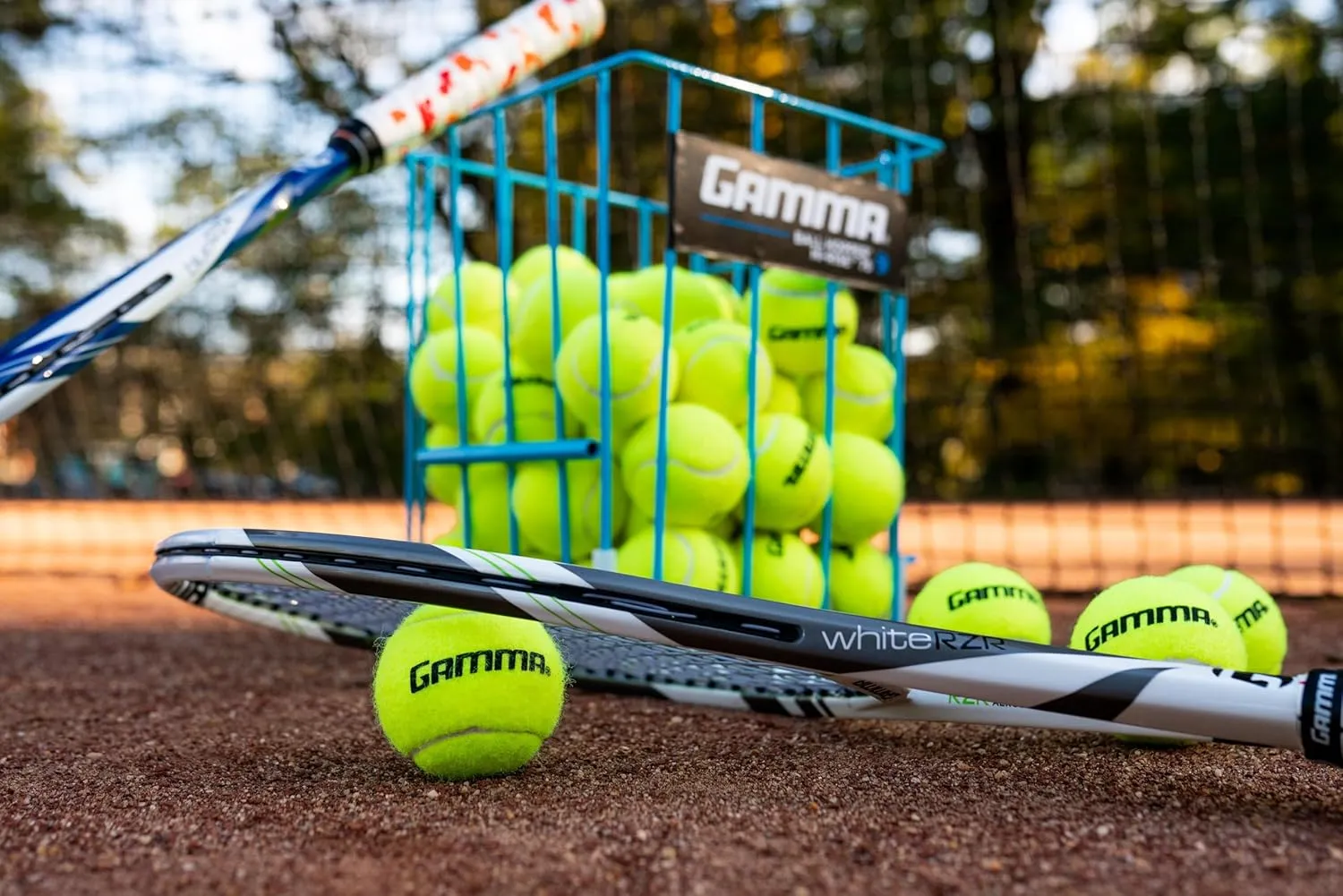 GAMMA Sports Pressureless Tennis Ball Bags, 12 Bag, 18 Bag, Yellow Tennis Balls, Multiple Colors, Practice, Court, Pet Toys, Colored Tennis Balls, Durable Construction