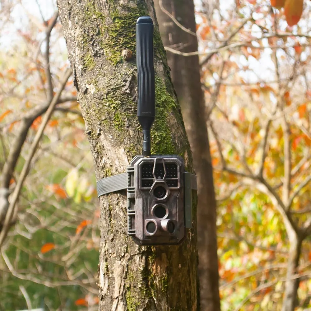 GardePro X50S Cellular Trail Camera, Auto-Connects to Verizon, AT&T and T-Mobile, No-Glow IR, Full Video Preview, Fast 0.1s Trigger Speed, 100ft Night Vision Game Camera