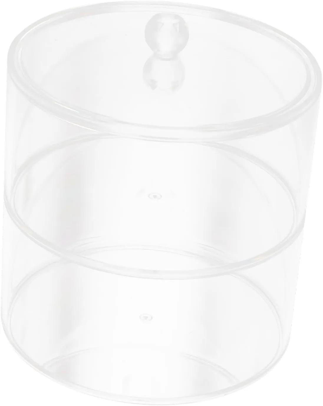 Gatuida Clear Jewelry Organizer Box Transparent Stackable Belt Case Hair Tie Holder Acrylic Design for Easy Access Display for Dressing Tables and Bedrooms