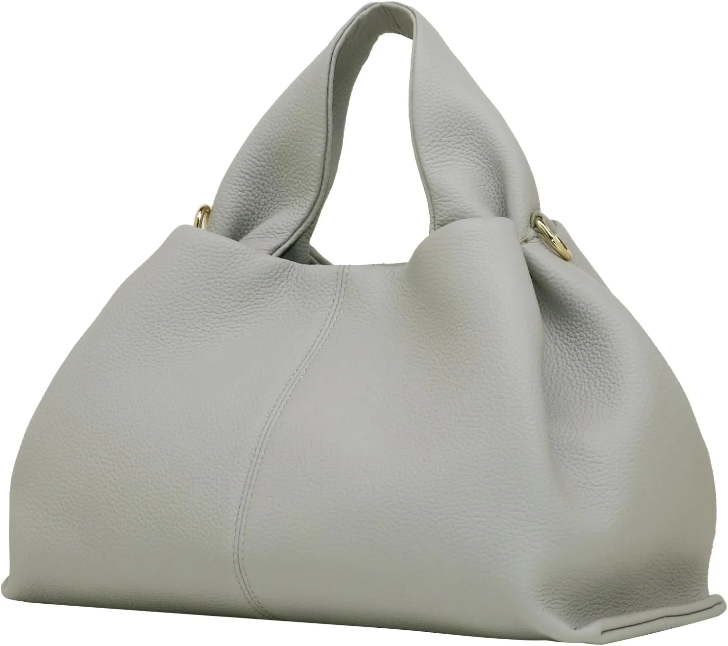 Genuine Leather Retro Shoulder Crossbody Bag for Women, Chic Dumpling Bag and Cute Cloud Handbag for Women
