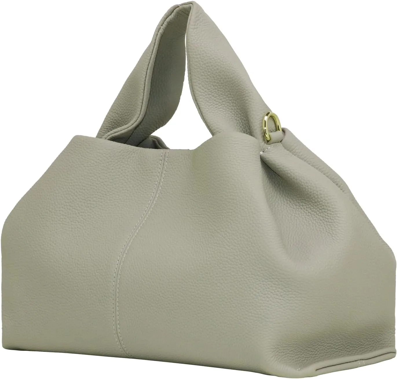 Genuine Leather Retro Shoulder Crossbody Bag for Women, Chic Dumpling Bag and Cute Cloud Handbag for Women