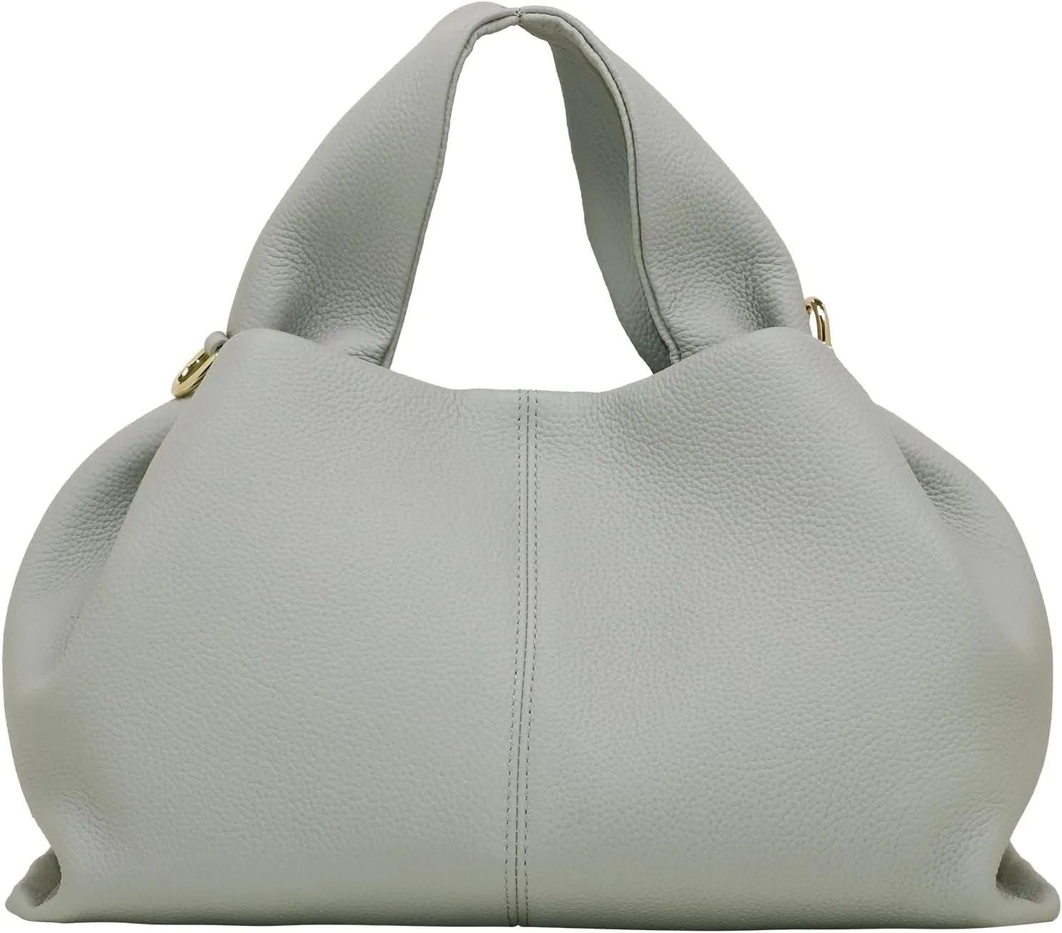 Genuine Leather Retro Shoulder Crossbody Bag for Women, Chic Dumpling Bag and Cute Cloud Handbag for Women