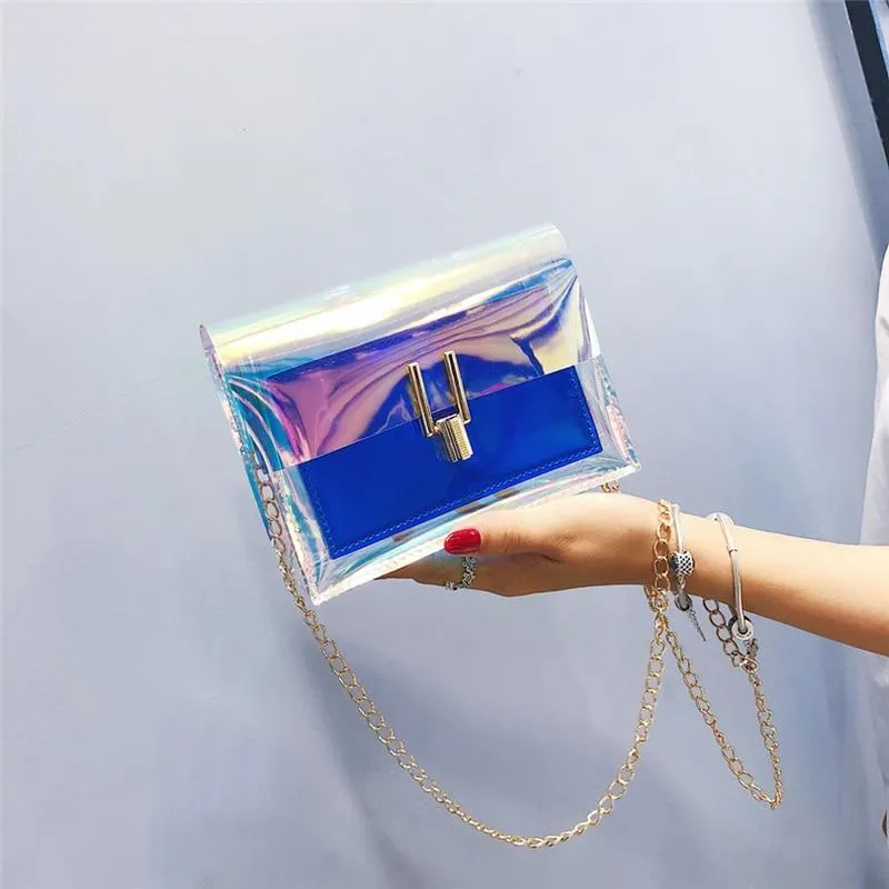GEONYIEEK™ Transparent Modern Colored Purse