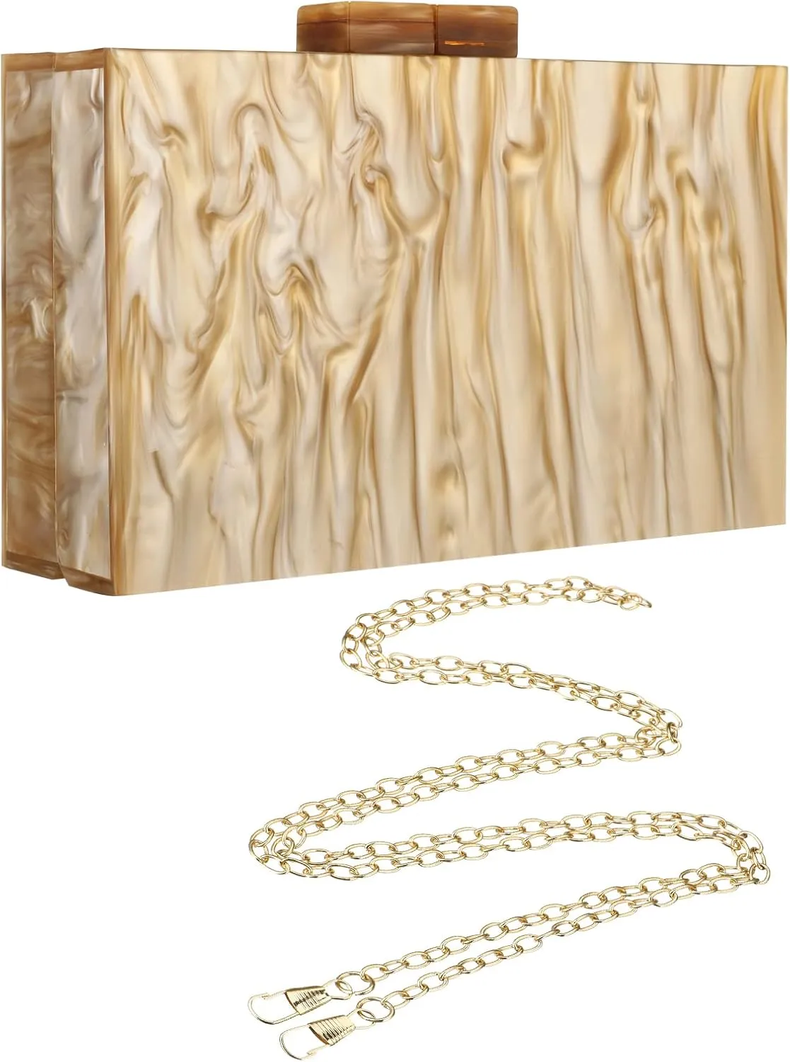 Gets Acrylic Clutch Purses for Women with Marbling Purses and Handbags Elegant Banquet Evening Crossbody Bag