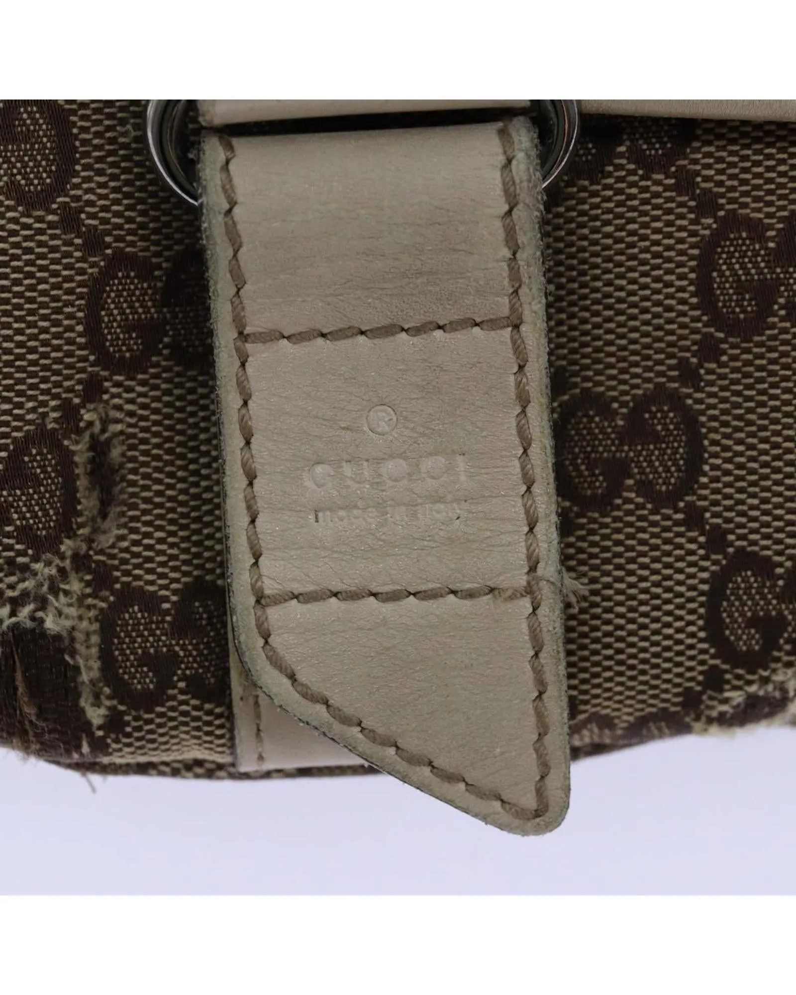 GG Canvas Belt Bag BeigeBrown