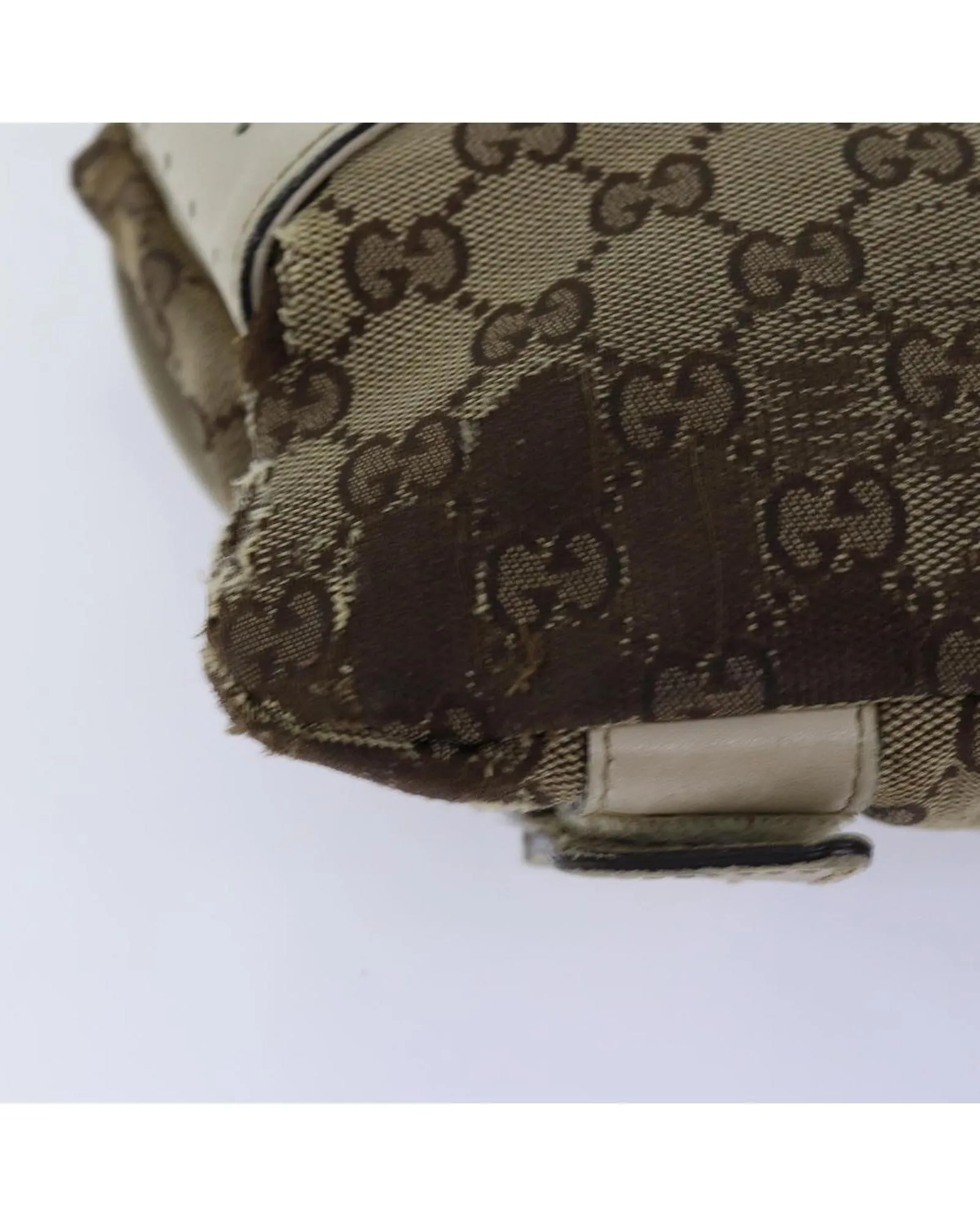 GG Canvas Belt Bag BeigeBrown