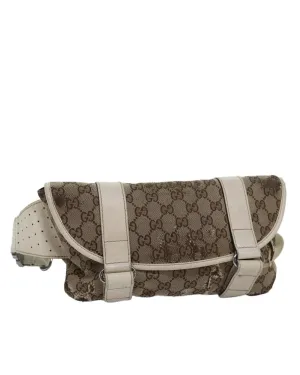 GG Canvas Belt Bag BeigeBrown