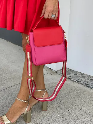 Gigi Bag - Red and Pink