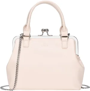 GM LIKKIE Kiss Lock Purses and Handbags, Vintage PU Leather Clutch Purses for Women, Top Handle Evening Handbag