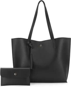 GOIACII Women's Tote Bag Large Shoulder Purse Ladies Top Handle Handbags Vegan Leather Big Bags for Work Shopping Travel