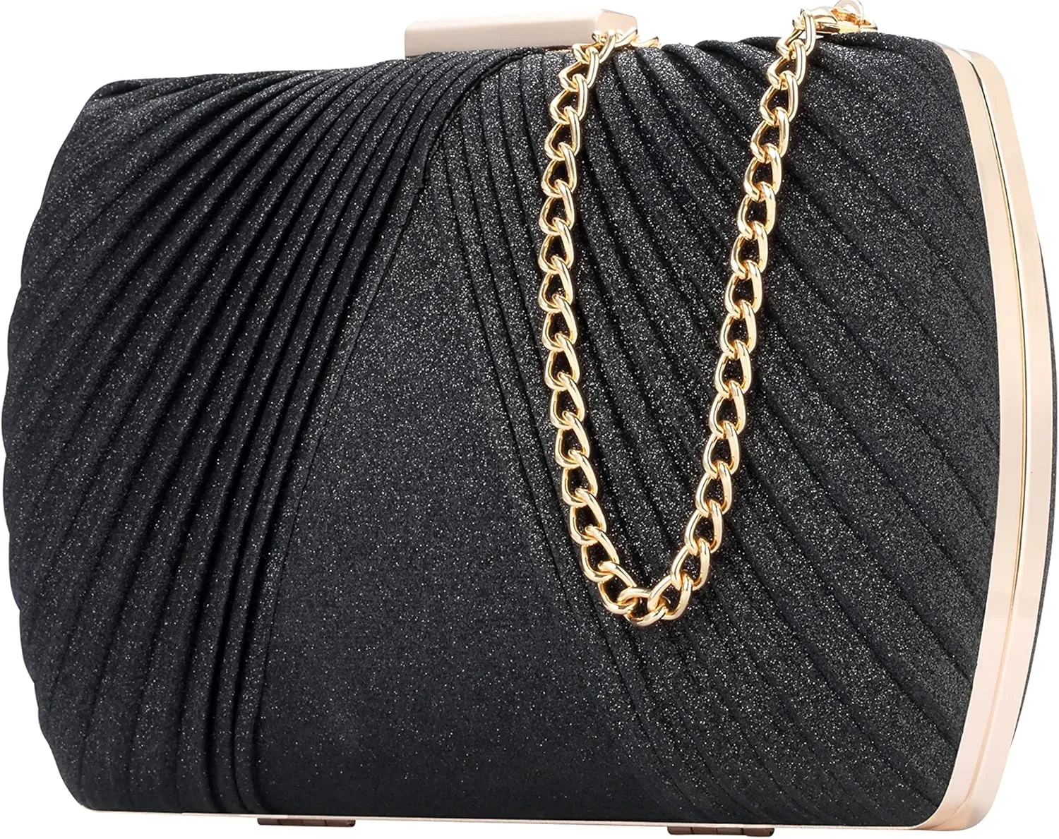 Gold Clutch - Evening Wedding Party Handbags