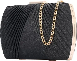 Gold Clutch - Evening Wedding Party Handbags