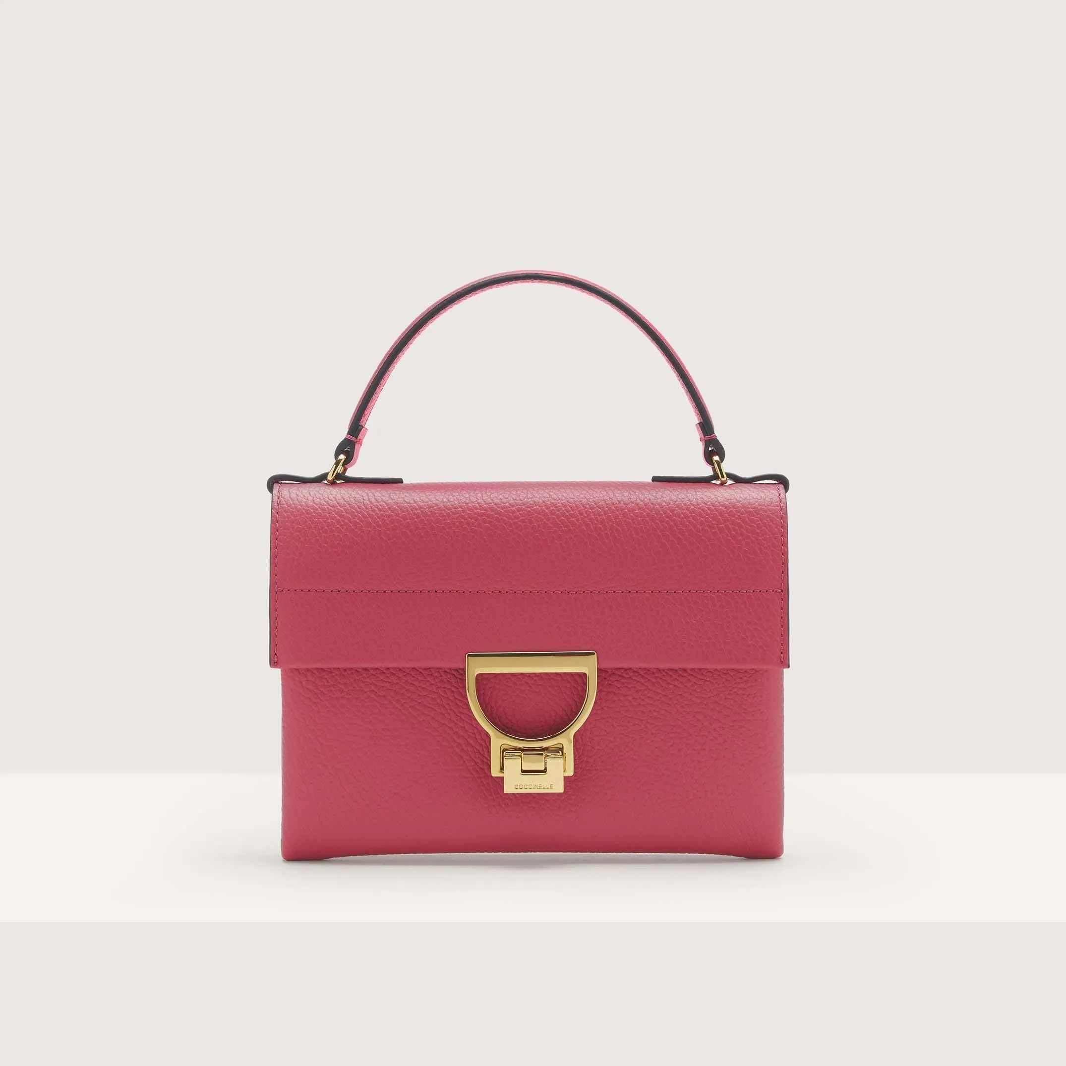 Grained Leather Clutch Bag Arlettis Mini