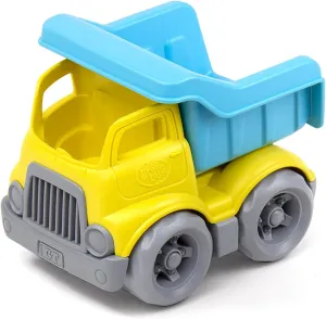 Green Toys OceanBound Dumper - Construction Truck - 2023, Yellow/Blue