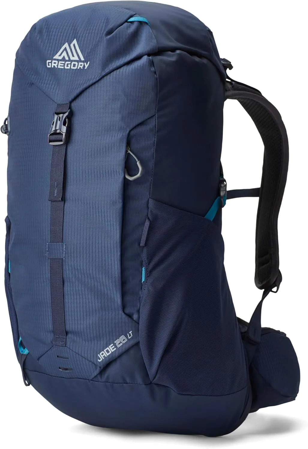 Gregory Jade 28L Women's Day Hiking Backpack, Ventilated Backpanel, Built-In Hydration Attachment for Bladder (Reservoir Not Included), One Size Fits All, Midnight Navy
