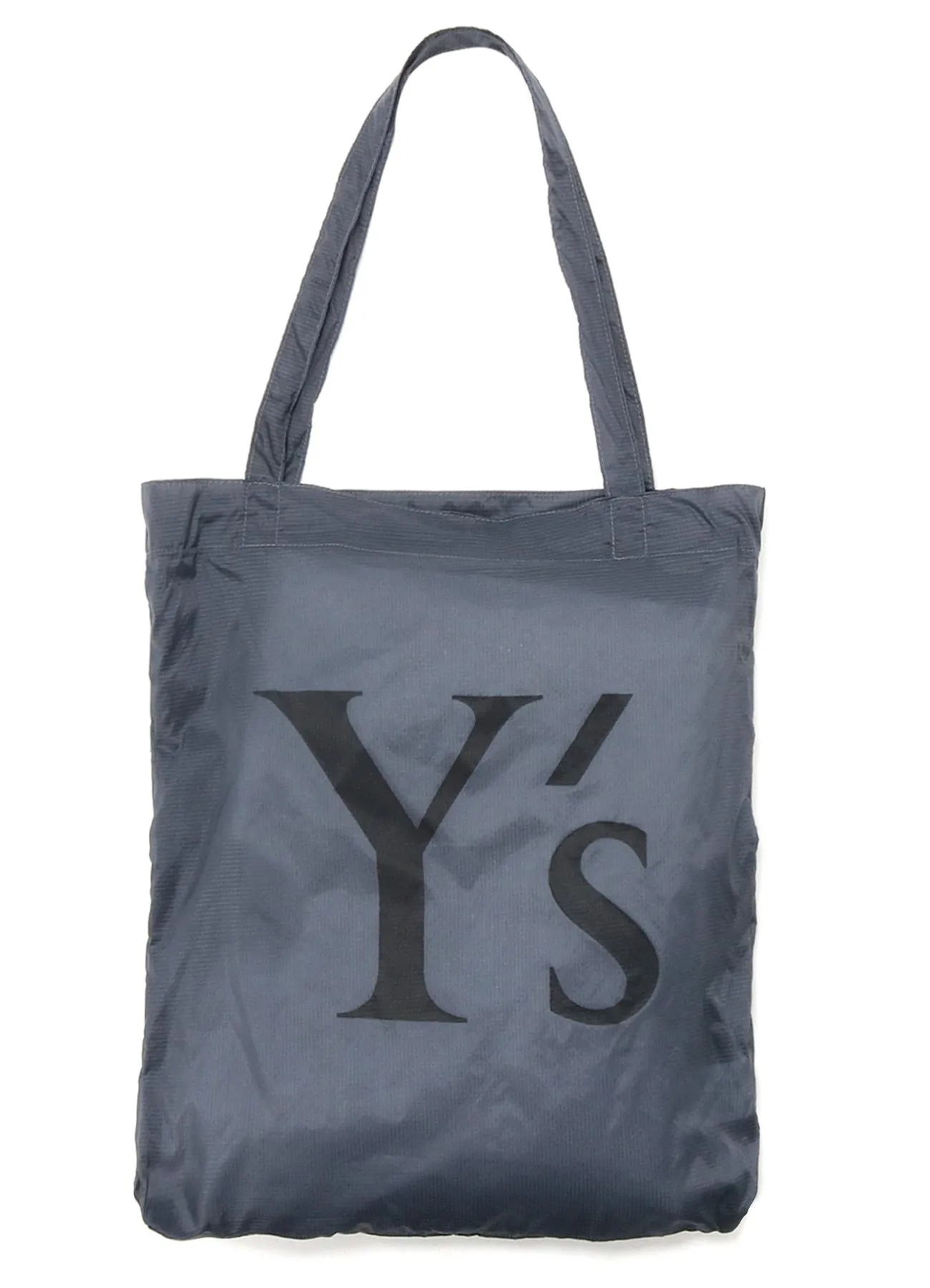 GREY RIPSTOP ECOBAG WITH POUCH