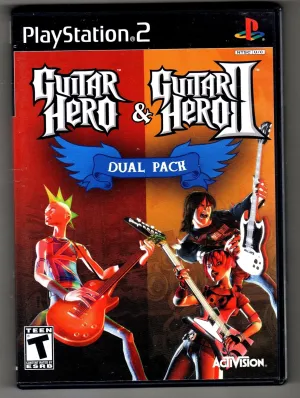 Guitar Hero 1 and 2 (Game Only) - PlayStation 2