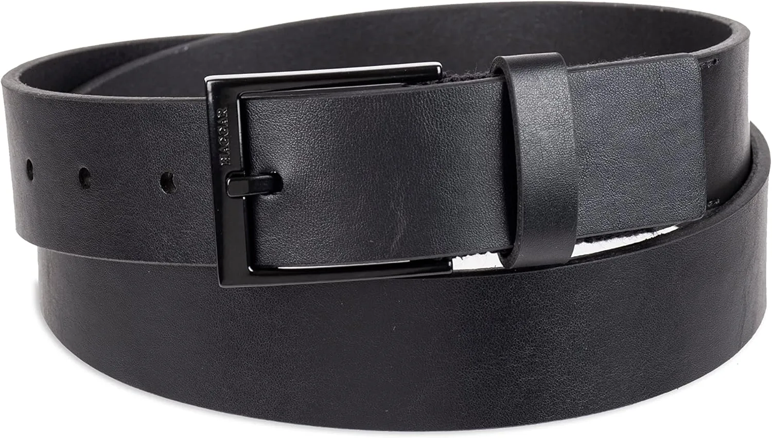 Haggar Men's Essential Belt-Dress and Casual