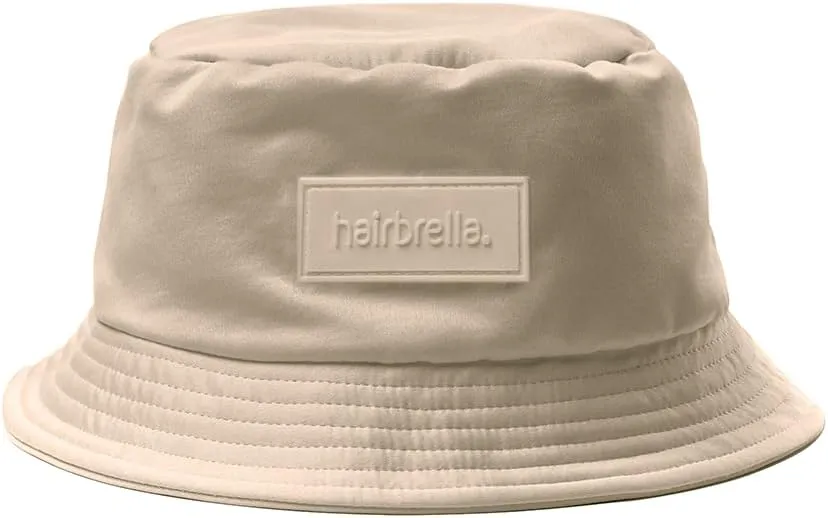 Hairbrella Waterproof Bucket Hat for Women and Men | Satin Lined Cap | UPF 50  Rain Hat, Packable, Outdoor