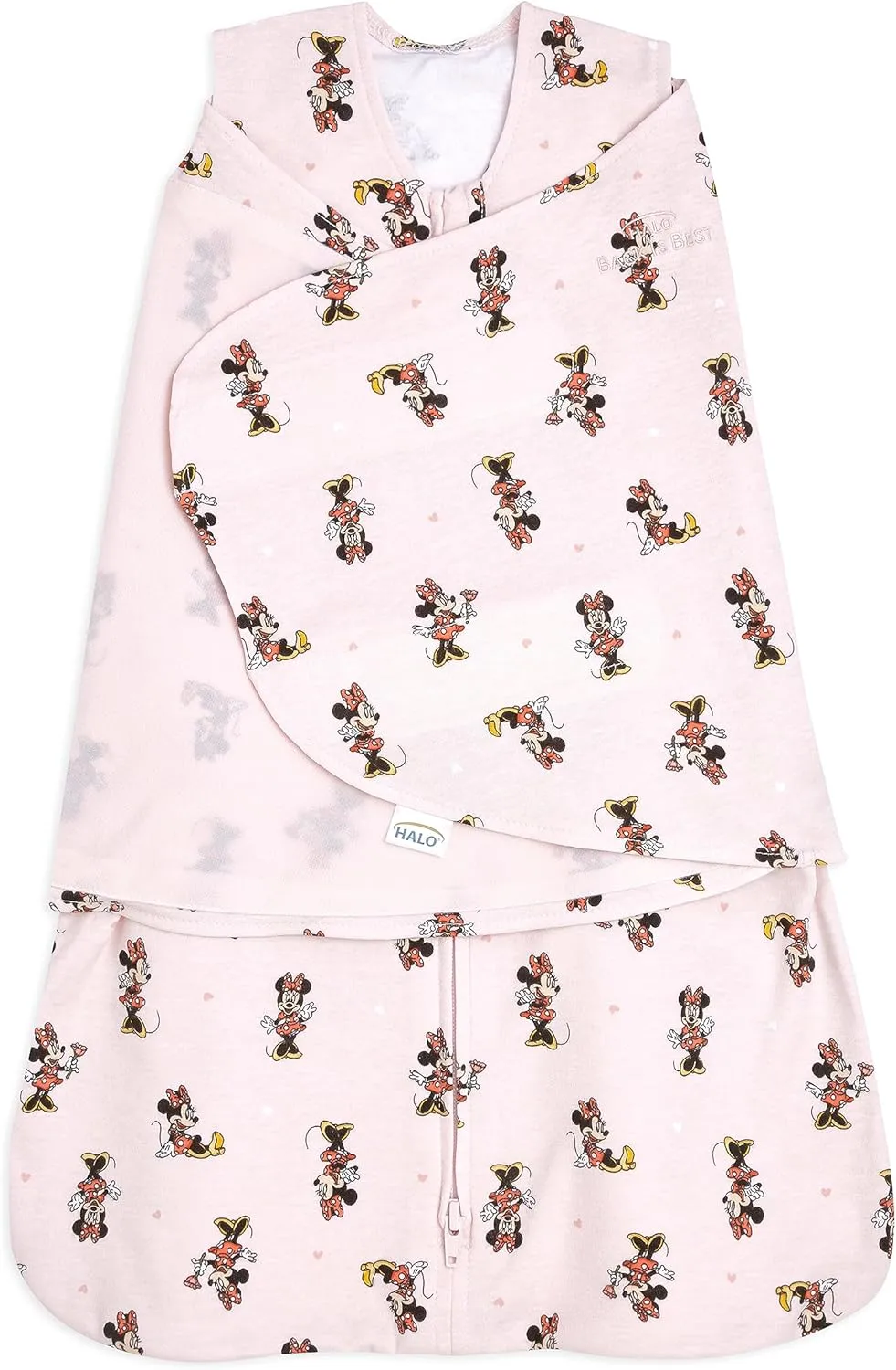 HALO 100% Cotton Sleepsack Swaddle, 3-Way Adjustable Wearable Blanket, TOG 1.5