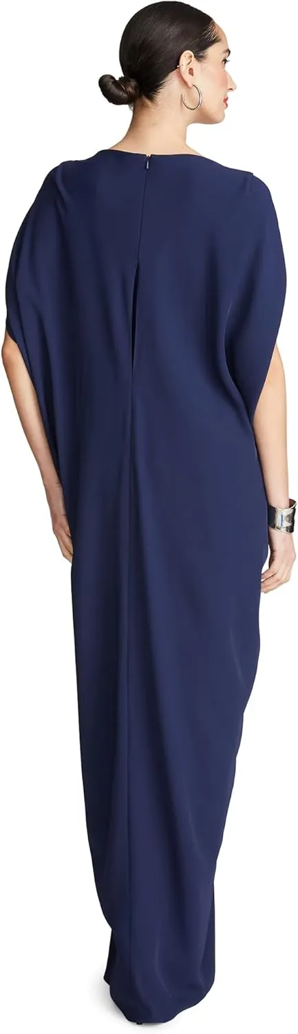 HALSTON Women's Starla Gown in Fluid Crepe