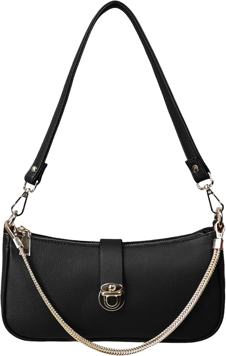 Handbags for Women Vegan Leather Women's Underarm Bag Shoulder Bag for Women Retro Clutch Hobo Purse