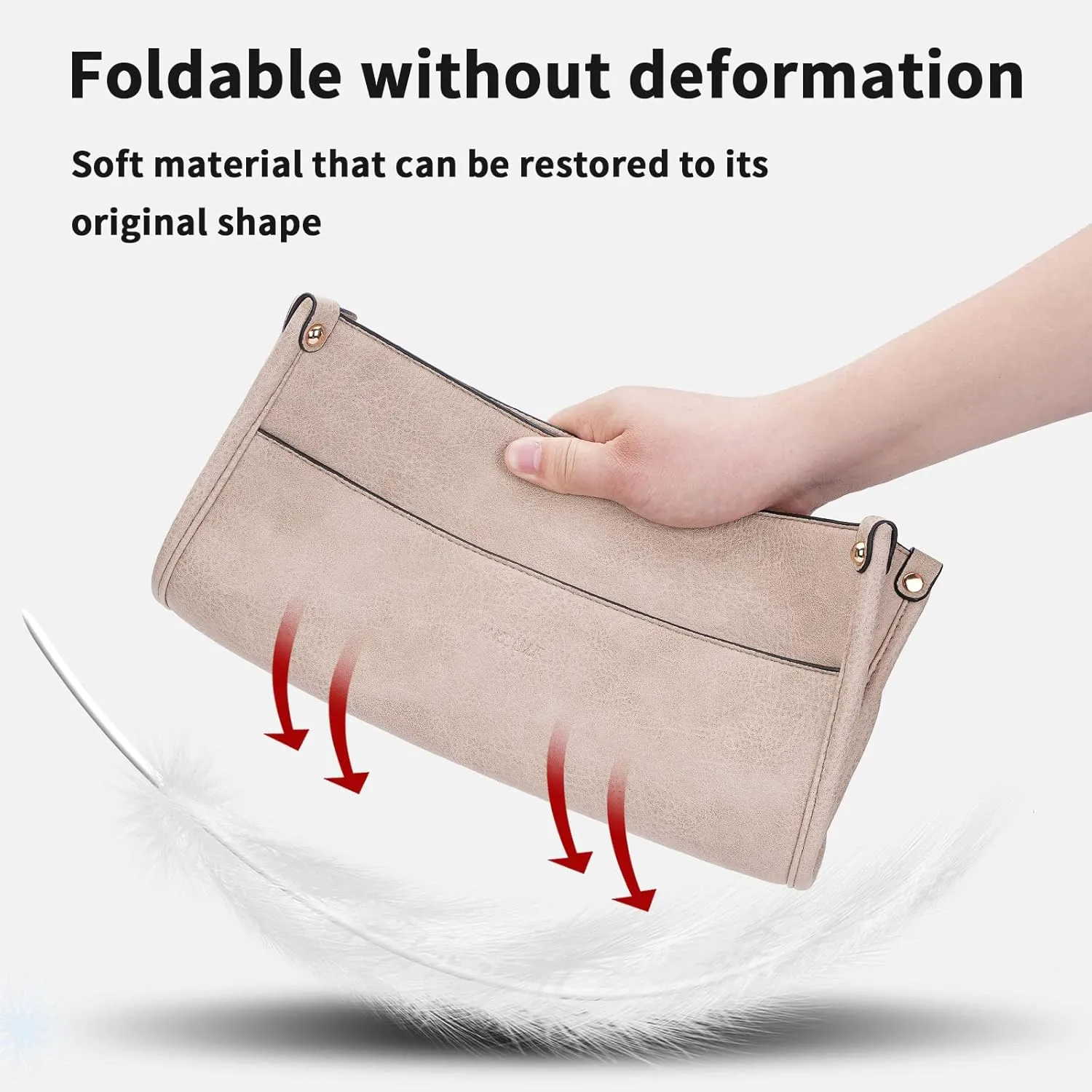 HKCLUF Crossbody Bags for Women Trendy Vegan Leather Hobo Handbags With 2PCS Adjustable Guitar Strap Shoulder Bucket Bags