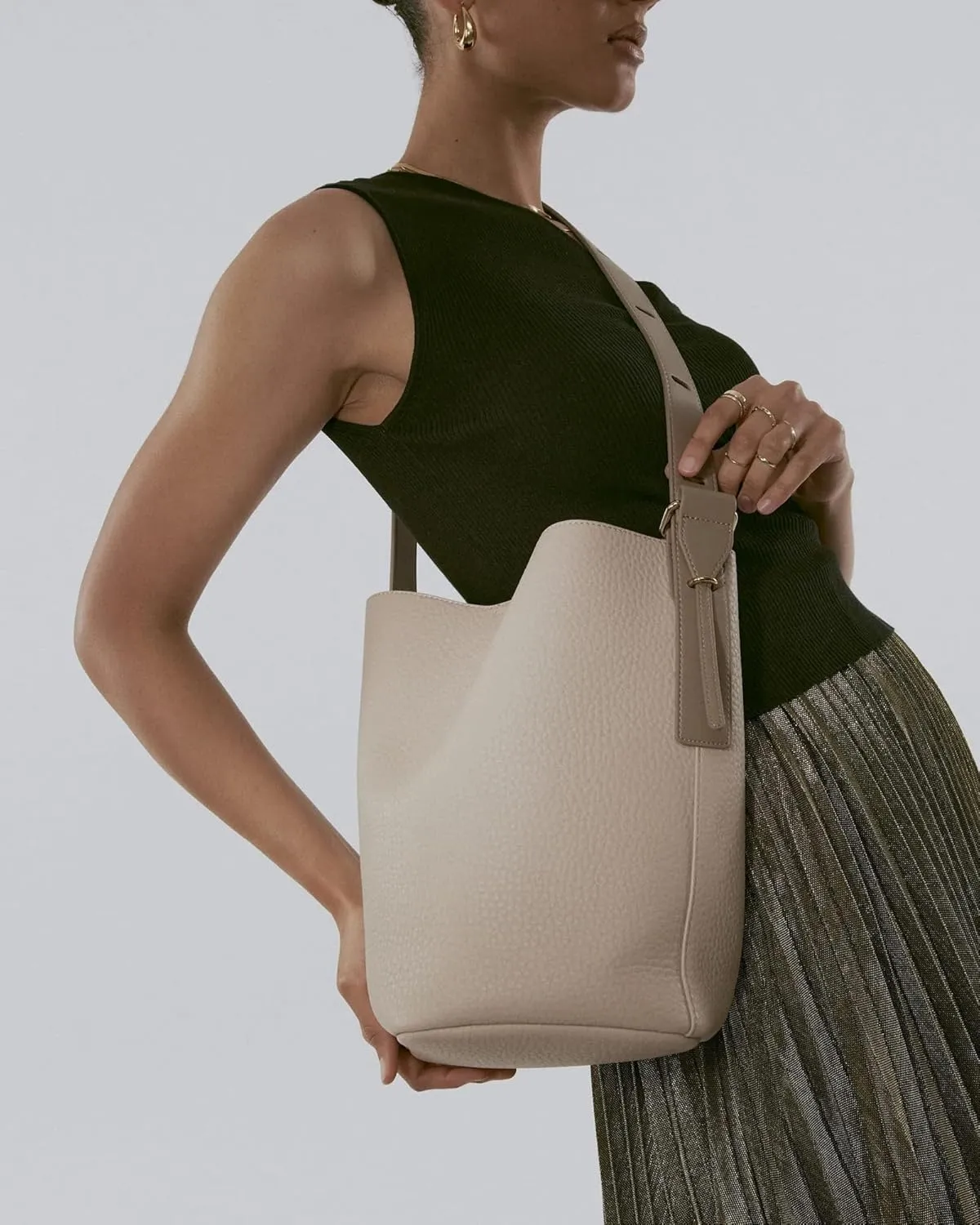 Hobo Purse, PU Leather Shoulder Bag, Tote Handbag for Work and Travel