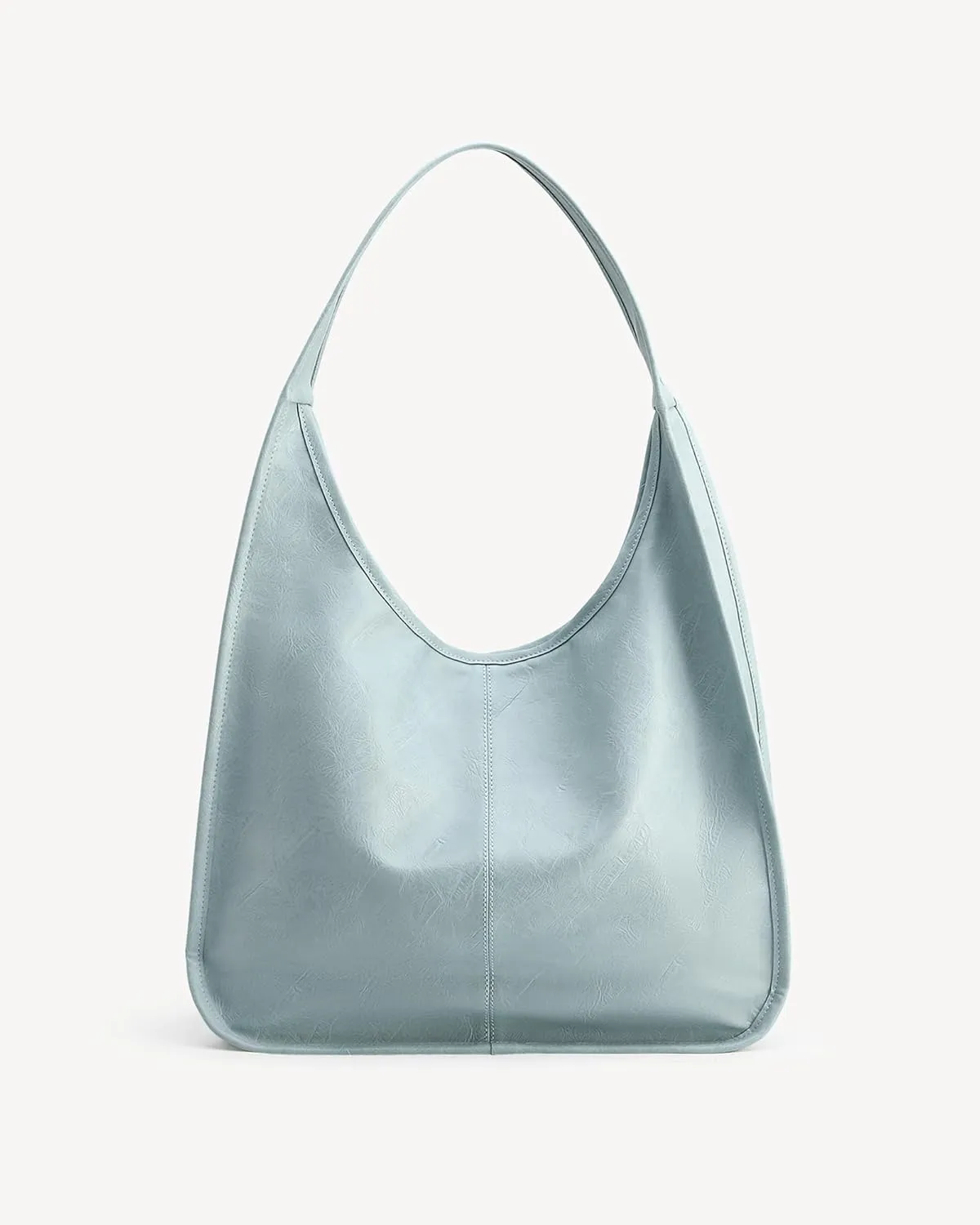 Hobo Purse, PU Leather Shoulder Bag, Tote Handbag for Work and Travel