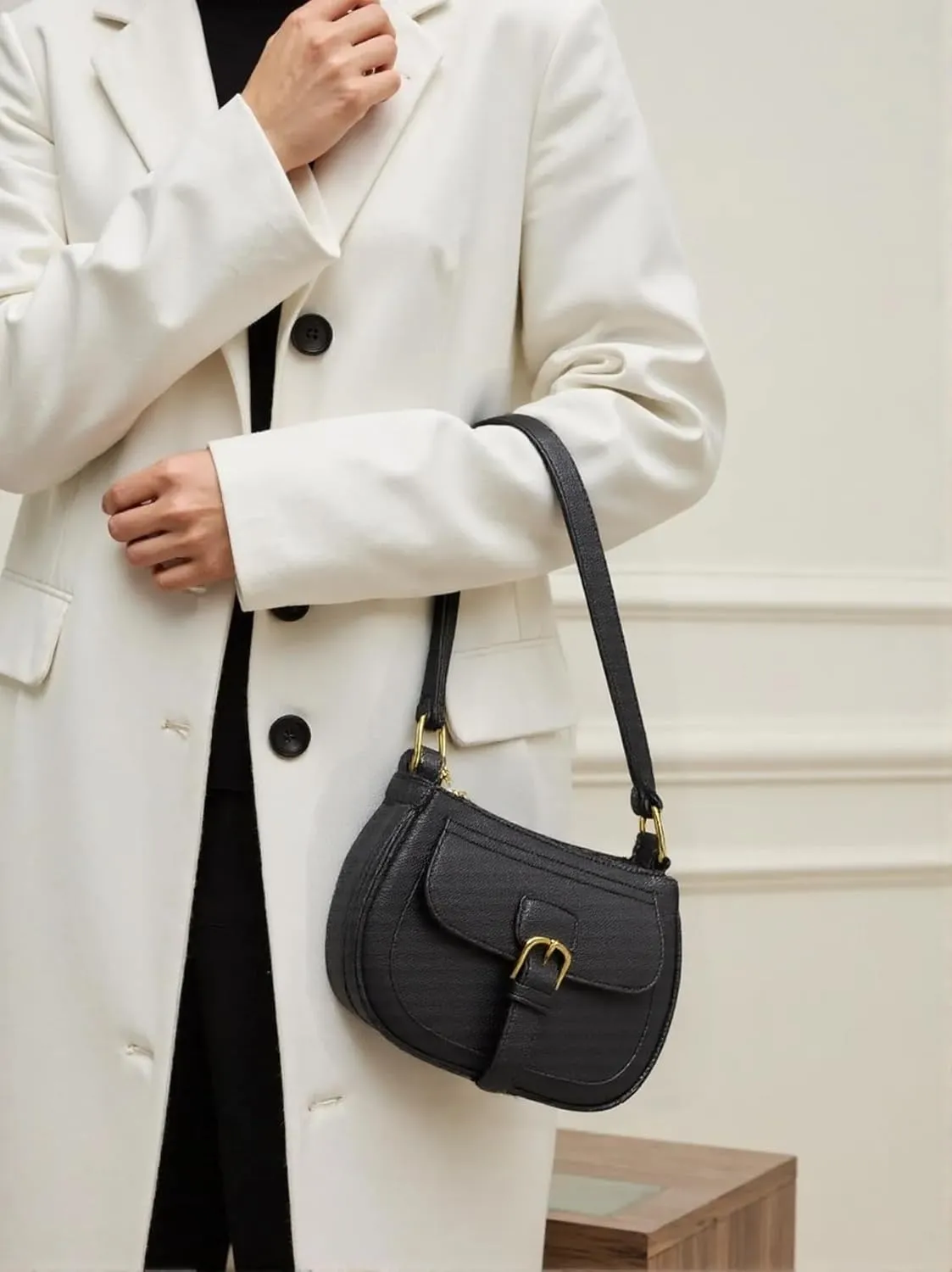 Hobo Shoulder Bag for Women Cute Clutch Ladies Leather Handbags Underarm Purse