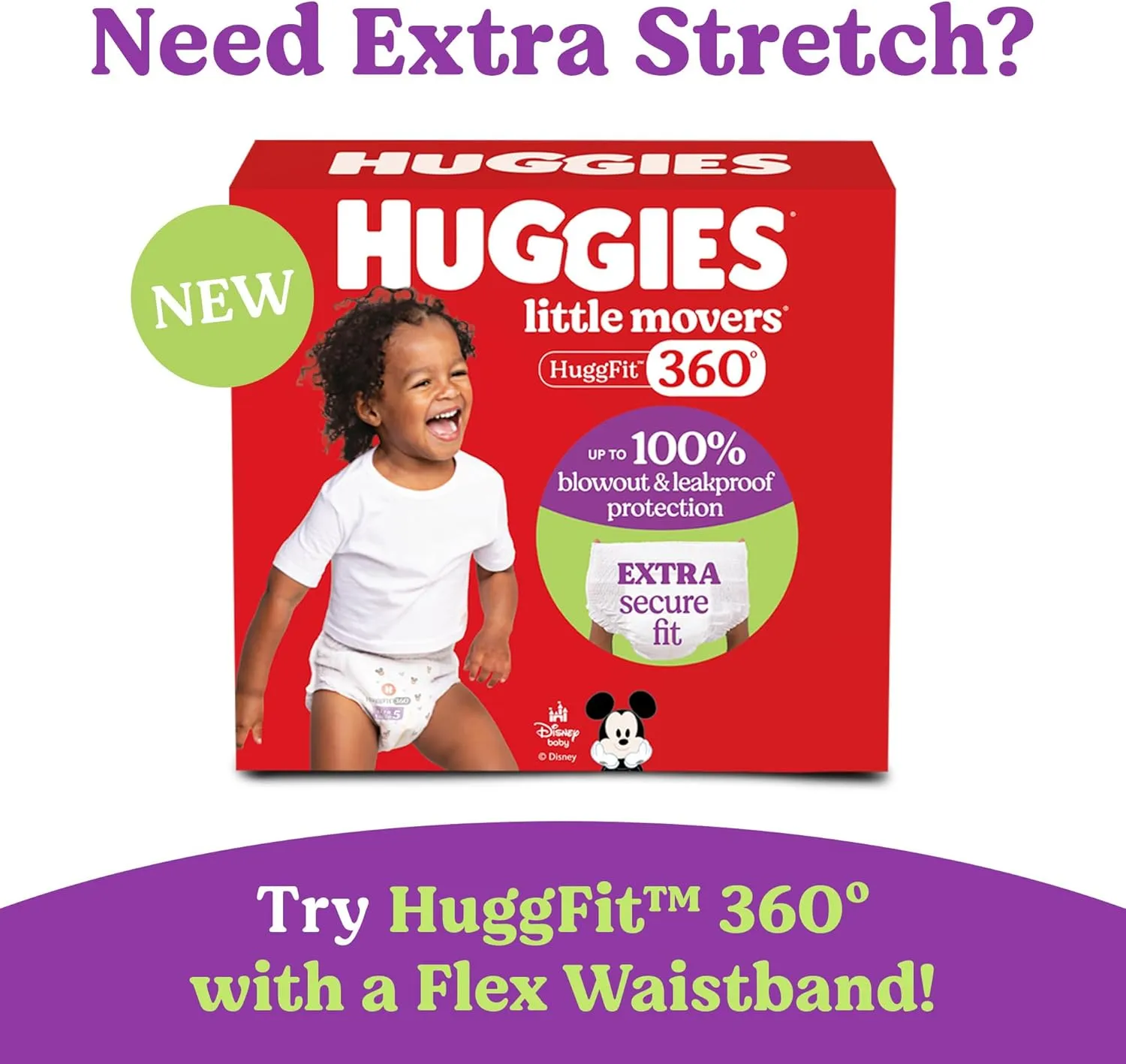 Huggies Size 7 Diapers, Little Movers Baby Diapers, Size 7 (41  lbs), 88 Count, Packaging May Vary