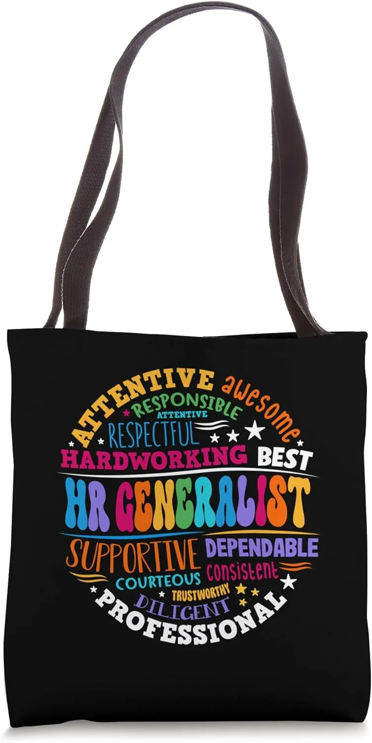 Human Resources HR Generalist Employee Appreciation Tote Bag