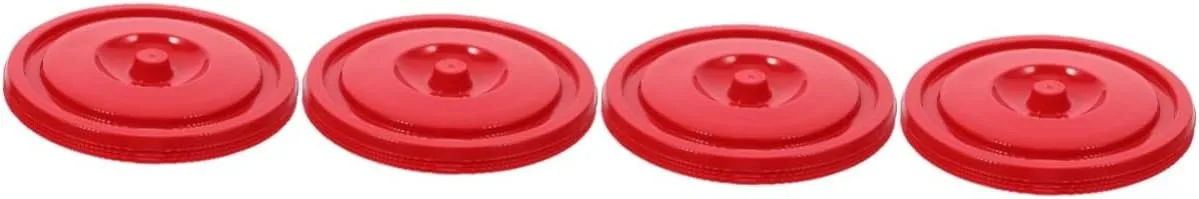 IMIKEYA 4sets Plastic Chamber Pot Lid Replacement for Urinal Portable and Easy to Clean 4pcs*4