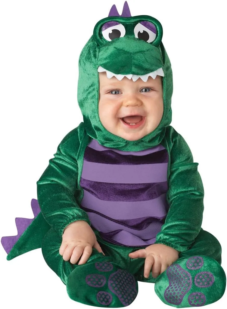 InCharacter Costumes Baby's Dinky Dino, Green, X-Small