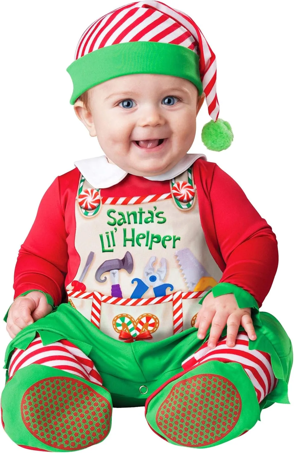 InCharacter Costumes Baby's Santa's Lil' Helper