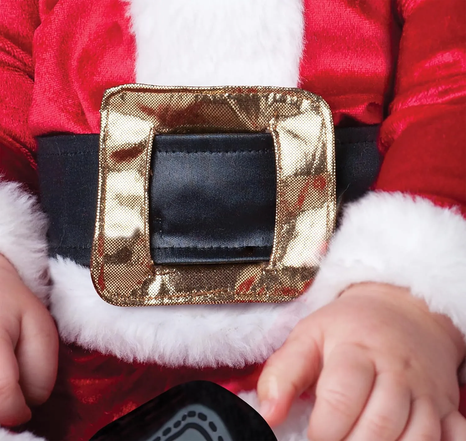 Incharacter Costumes, LLC Baby Santa Hat With Jumpsuit