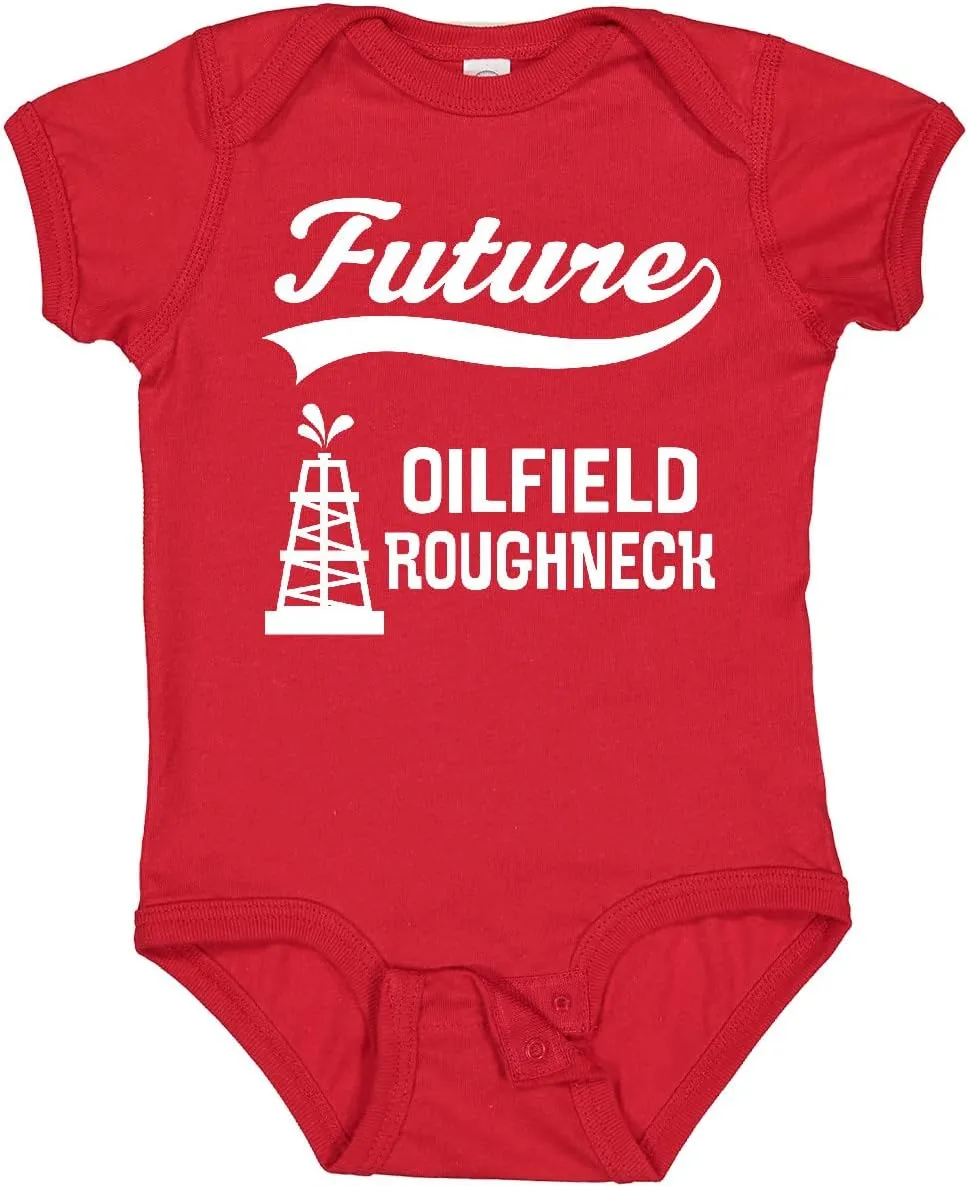inktastic Future Oilfield Roughneck Baby Bodysuit