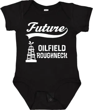 inktastic Future Oilfield Roughneck Baby Bodysuit