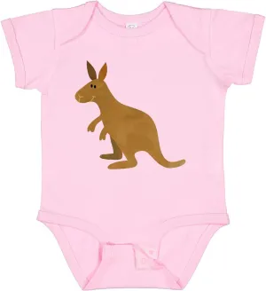inktastic Kangaroo Cute Baby Bodysuit