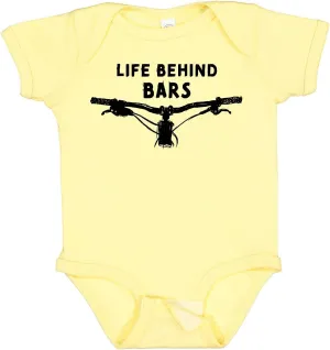 inktastic Life Behind Bars Mountain Bike Baby Bodysuit