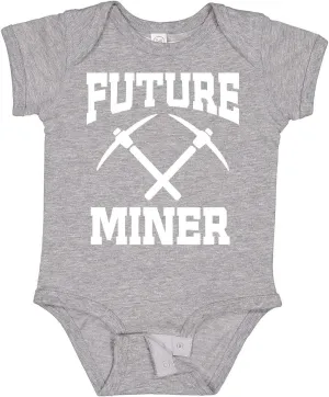 inktastic Mining Future Miner Baby Bodysuit