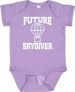 inktastic Skydiving Future Skydiver Baby Bodysuit
