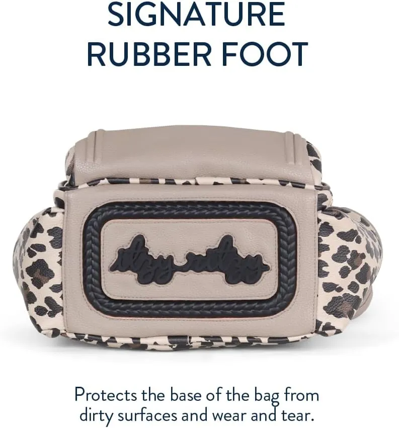 Itzy Ritzy Mini Plus Diaper Bag, Leopard
