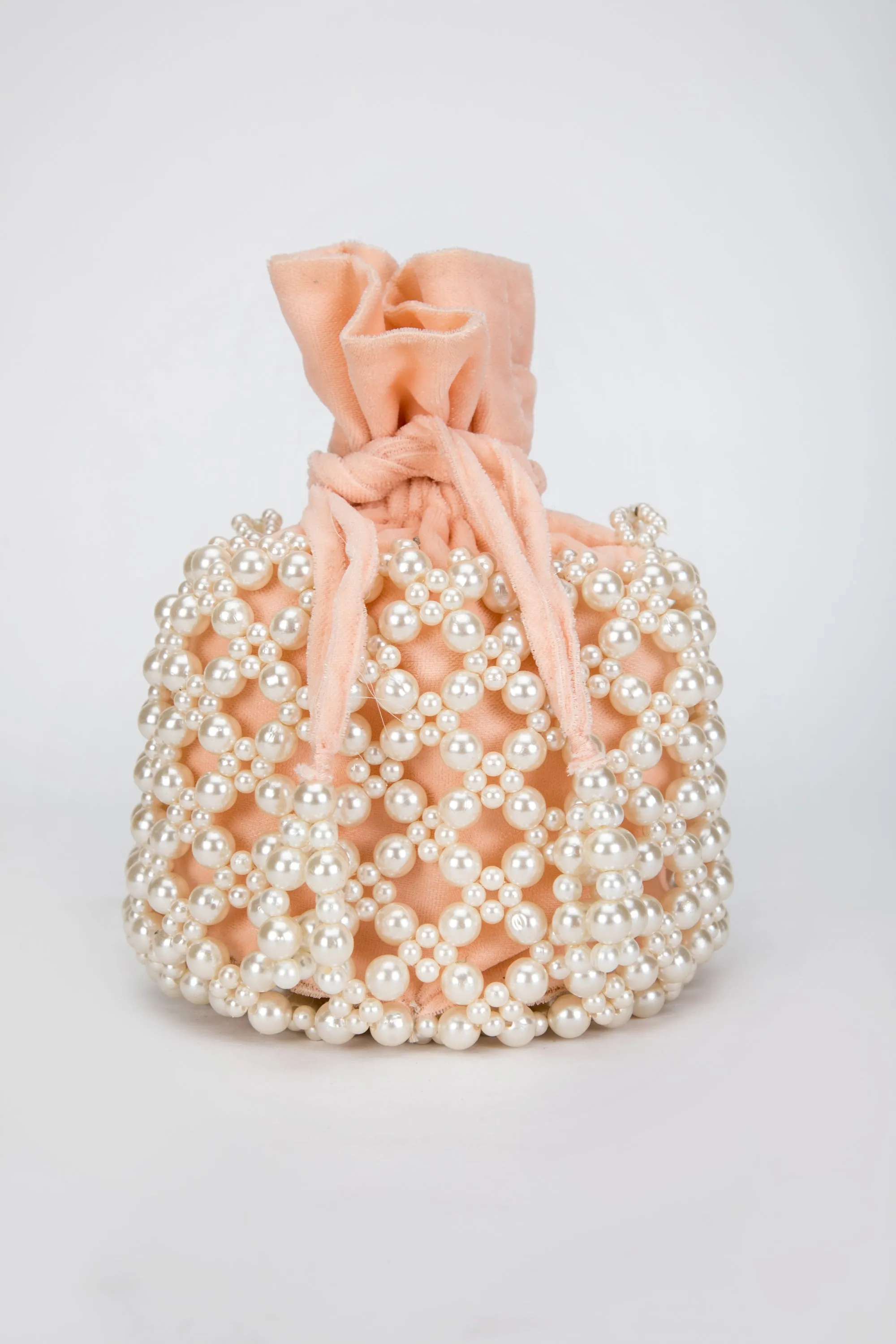 Jaimini Bucket Bag – Peach