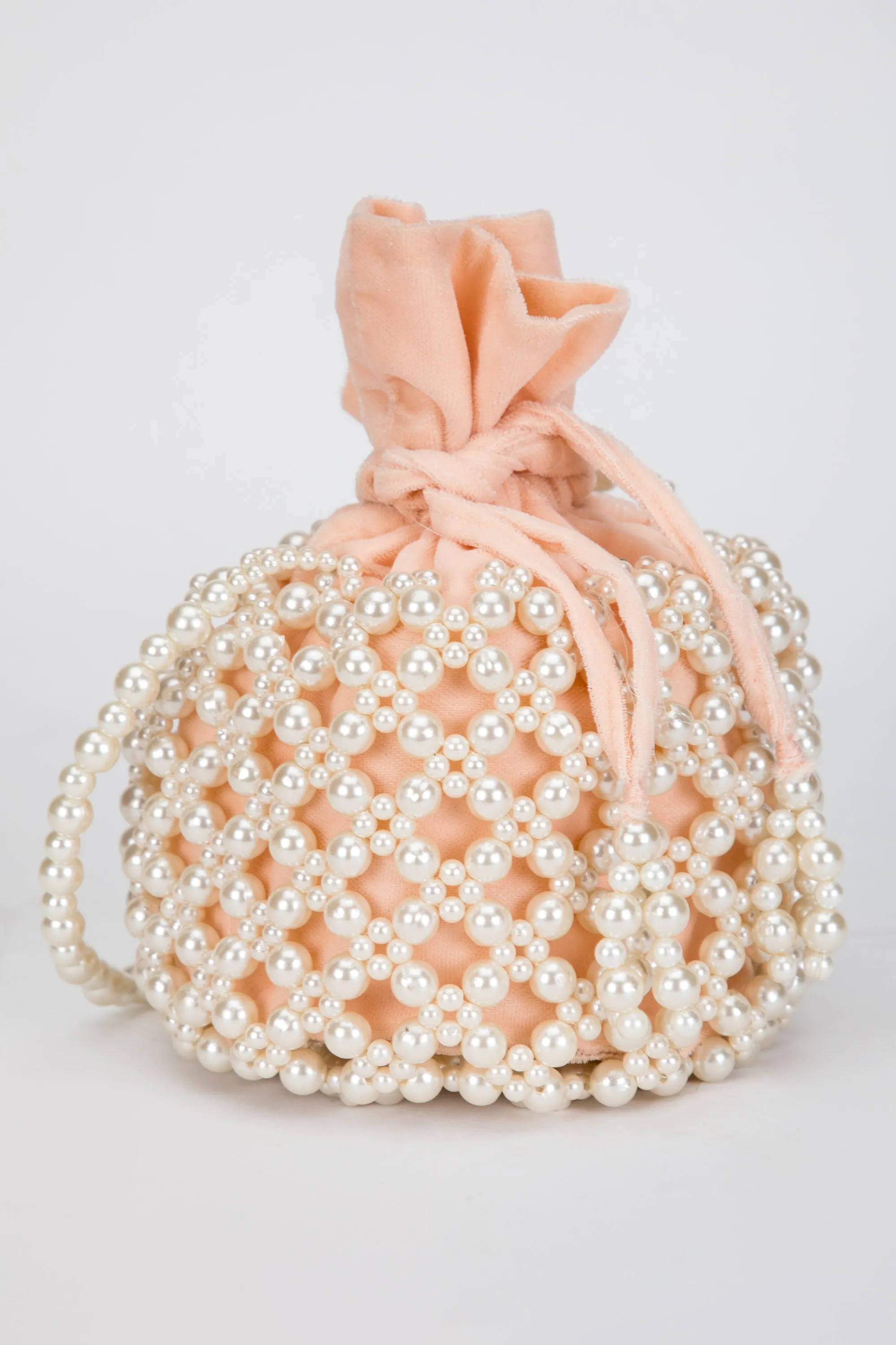 Jaimini Bucket Bag – Peach